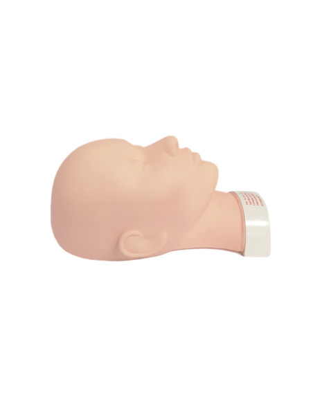 Flatback Head - Ivory Closed-Eye