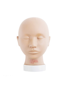 Flatback Head - Ivory Closed-Eye 2