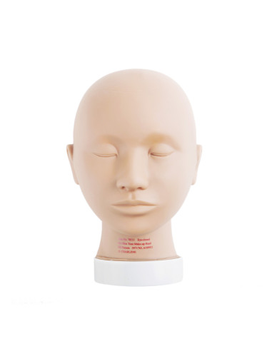 Flatback Head - Ivory Closed-Eye