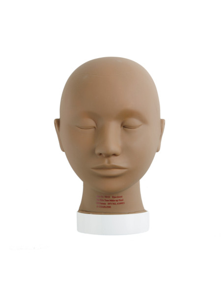 Flatback Head - Tan Closed-Eye